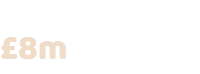 Total expenditure £8m 