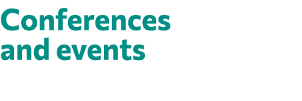 Conferences and events