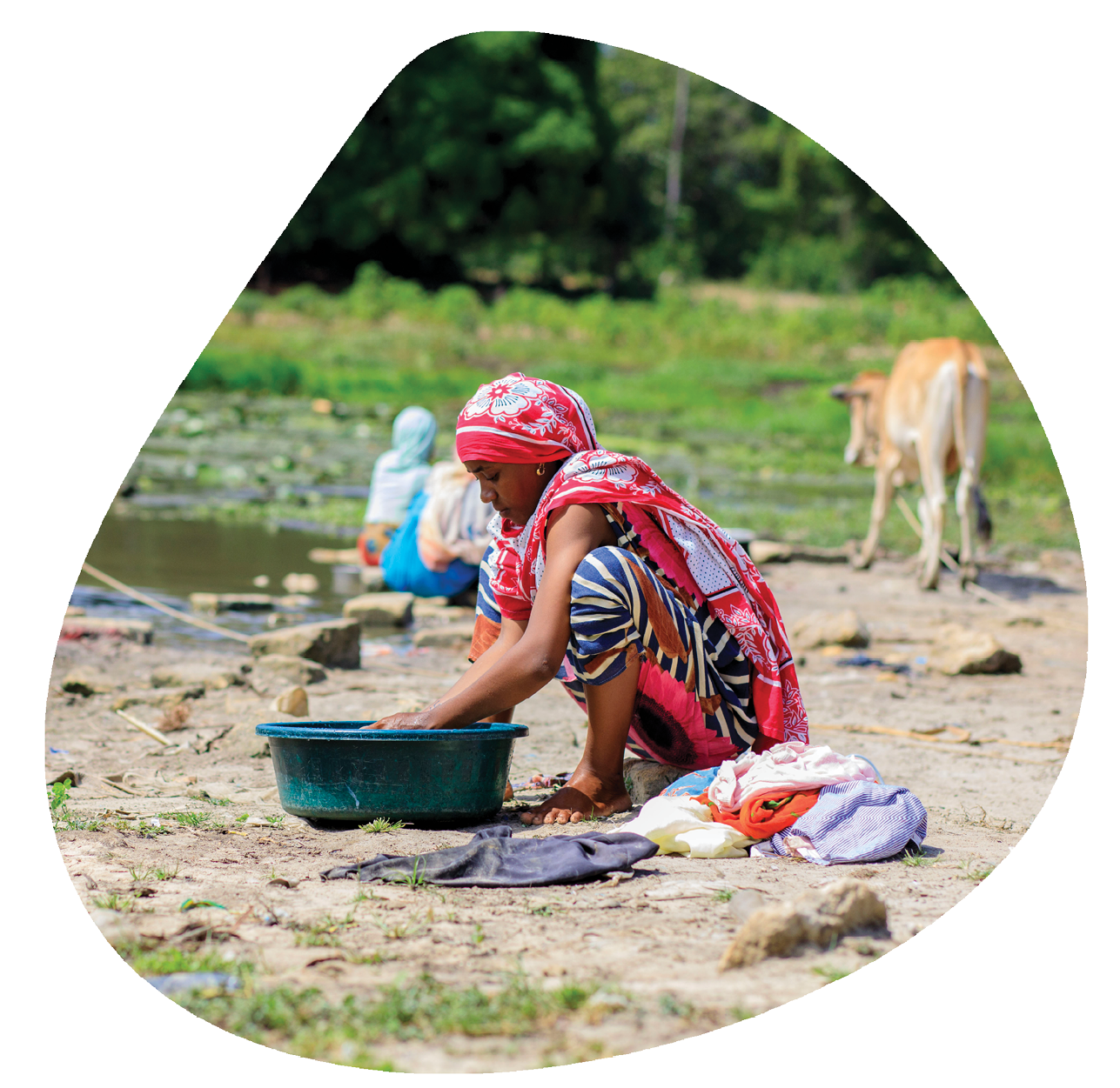 Anithum Ali was infected with schistosomiasis. She described the pain and fear she sufferred as she learned the disease could prevent her from having children. Anithum received treatment. She knows how important it is for women to learn about the disease as they are often in contact with schisto-infested water.